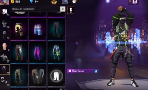 Conta freefire com ump att - Free Fire