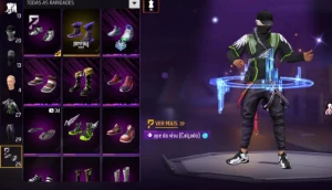 Conta freefire com ump att - Free Fire