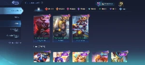 Conta TopMobile legends c/ legends lunox/gon/hisoka/transfor