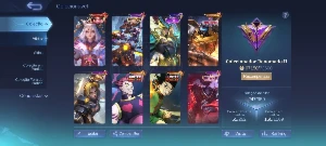 Conta TopMobile legends c/ legends lunox/gon/hisoka/transfor