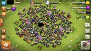 CV9 barato com 2384 gemas - Clash of Clans