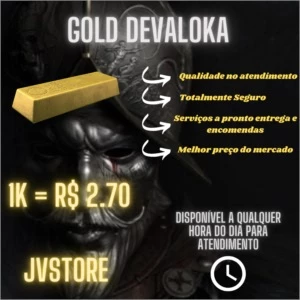 1k Gold servidor DEVALOKA