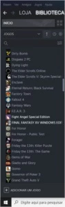 conta steam 107 jogos