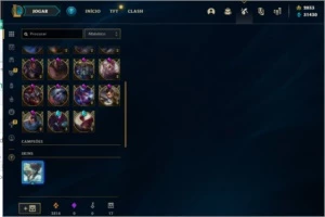 Conta D1 league of legends, 64skin, 2kdrp, 30k essencia azul LOL