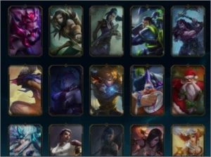 Conta D1 league of legends, 64skin, 2kdrp, 30k essencia azul LOL