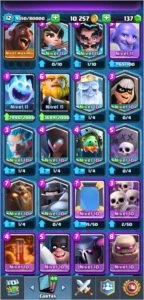 Conta Clash Royale Toop+Conta Clash Of Clans