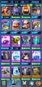 Conta Clash Royale Toop+Conta Clash Of Clans