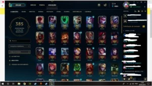 Conta de Lol - League of Legends