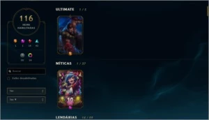 Conta Platina 4 - League of Legends LOL