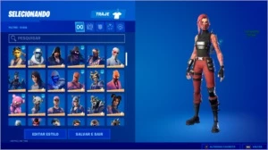 Conta fortnite mas de 100+ skins