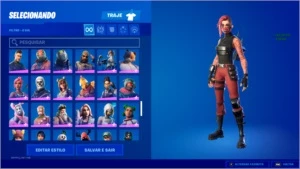 Conta fortnite mas de 100+ skins