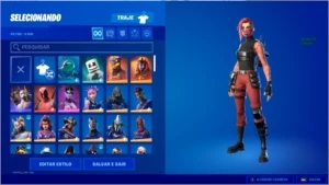Conta fortnite mas de 100+ skins