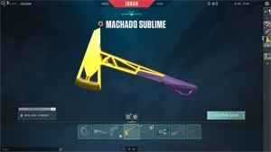 Conta Valorant c/ Adaga Ancifogo, Machado Sublime e mt mais!