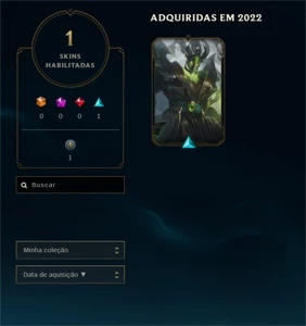 Conta League of Legends (LOL) Platina ll