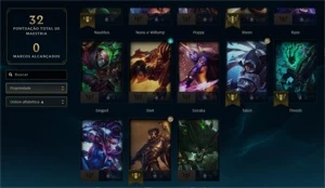 Conta League of Legends (LOL) Platina ll