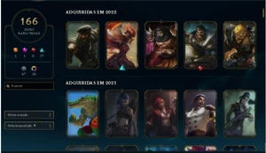 Conta de LOL Nvl 381 Platina 1 com MMR De diamante 2 - League of Legends