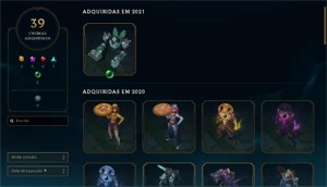 Conta de LOL Nvl 381 Platina 1 com MMR De diamante 2 - League of Legends