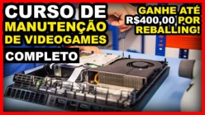 💻 Curso manutenção Xbox Ps2 Ps3 - Cursos e Treinamentos