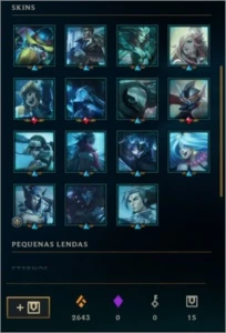 CONTA PLATINA 1 - 130 CAMPEÕES - MMR ALTO - League of Legends LOL