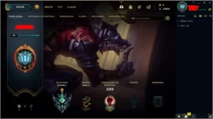 CONTA PLATINA 1 - 130 CAMPEÕES - MMR ALTO - League of Legends LOL