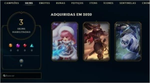 Conta nova com 20 campeões para ranked - League of Legends LOL