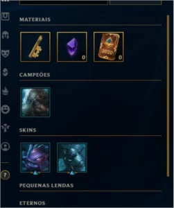 Conta nova com 20 campeões para ranked - League of Legends LOL