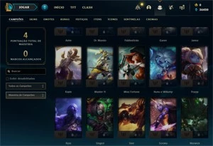 Conta FERRO 4 - Smurf LOL (league of legends) ELOMOON