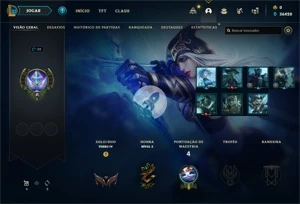 Conta FERRO 4 - Smurf LOL (league of legends) ELOMOON
