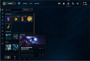 Conta bronze 2 com 37 Champs e 13 Skins - League of Legends LOL