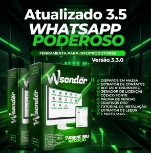 WA Sender PRO 3.5.0 ATUALIZADO + Aquecedor  [content removed] App PC - Others