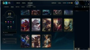 Conta Prata 3 123 Champs - League of Legends LOL