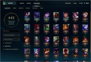 Conta Prata 3 123 Champs - League of Legends LOL