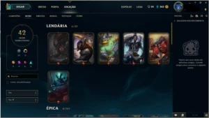 Conta Prata 3 123 Champs - League of Legends LOL