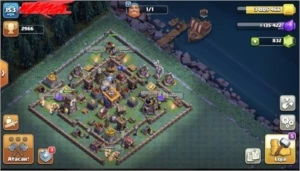 CV 11 FULL COM ESPAÇO EXTRA DE LAYOUT + 800 GEMAS - Clash of Clans