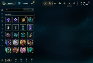 League of Legends LV.314/98 Skins LOL