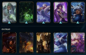 Conta League of Legends Full Acesso - 50 Champs e 52 Skins LOL