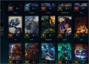 CONTA MESTRE 2 SEASONS - League of Legends LOL