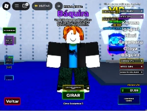 Conta blue lock rivals com bachira - Roblox