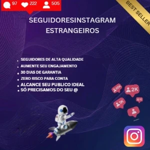 Seguidores Instagram - O Melhor - Segurança E Garantia - Redes Sociais