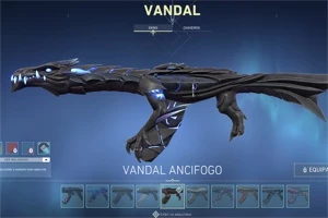 VENDO CONTA VALORANT DRAGAO, NERF, ONI, GLITCHPOP, ION