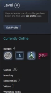Steam conta 100 reais 37 jogos