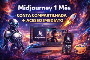 Conta Midjourney 30 Dias – Gere Imagens com IA Sem Limites! - Assinaturas e Premium