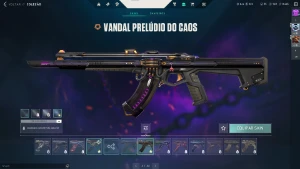 Conta de valorant com skin