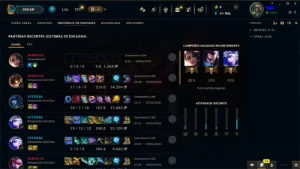 Conta Gold 1 Mmr Bom - League of Legends LOL