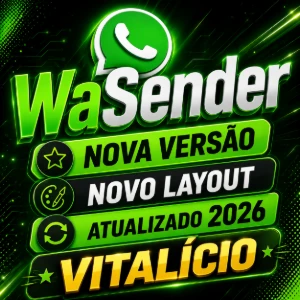 WA Sender 5.1.1 🔴 Revendedor OFICIAL 🔴 VITALÍCIO - Outros
