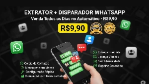🧲 Extrator + Disparador  [conteúdo removido] app – A Máquina De Vendas - Others