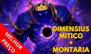 Montaria Dimensius Mitico 100% Garantida - Blizzard