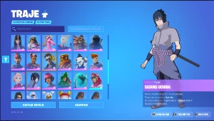 55+ Skins | Pacote Congelado | Sasuke | Coringa | Foice - Fortnite