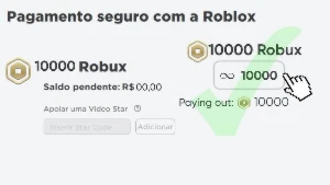 Conta recheada robux - Roblox
