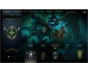 Conta League Of Legends Prata 2 LOL